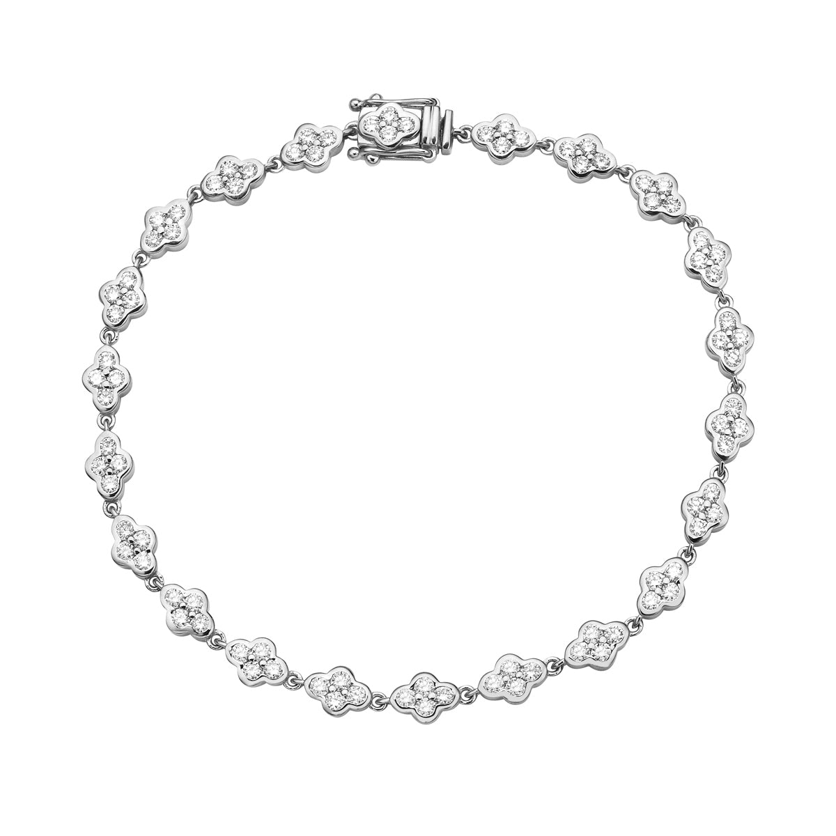 18KW Diamond Bracelet