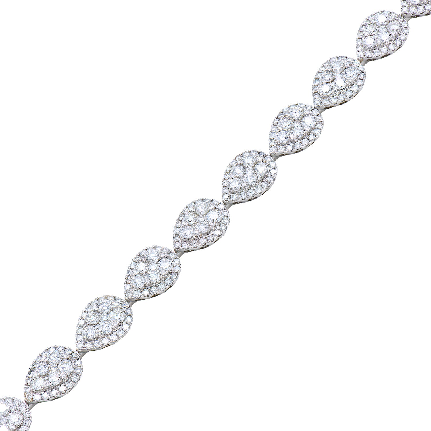 18KW Diamond Bracelet
