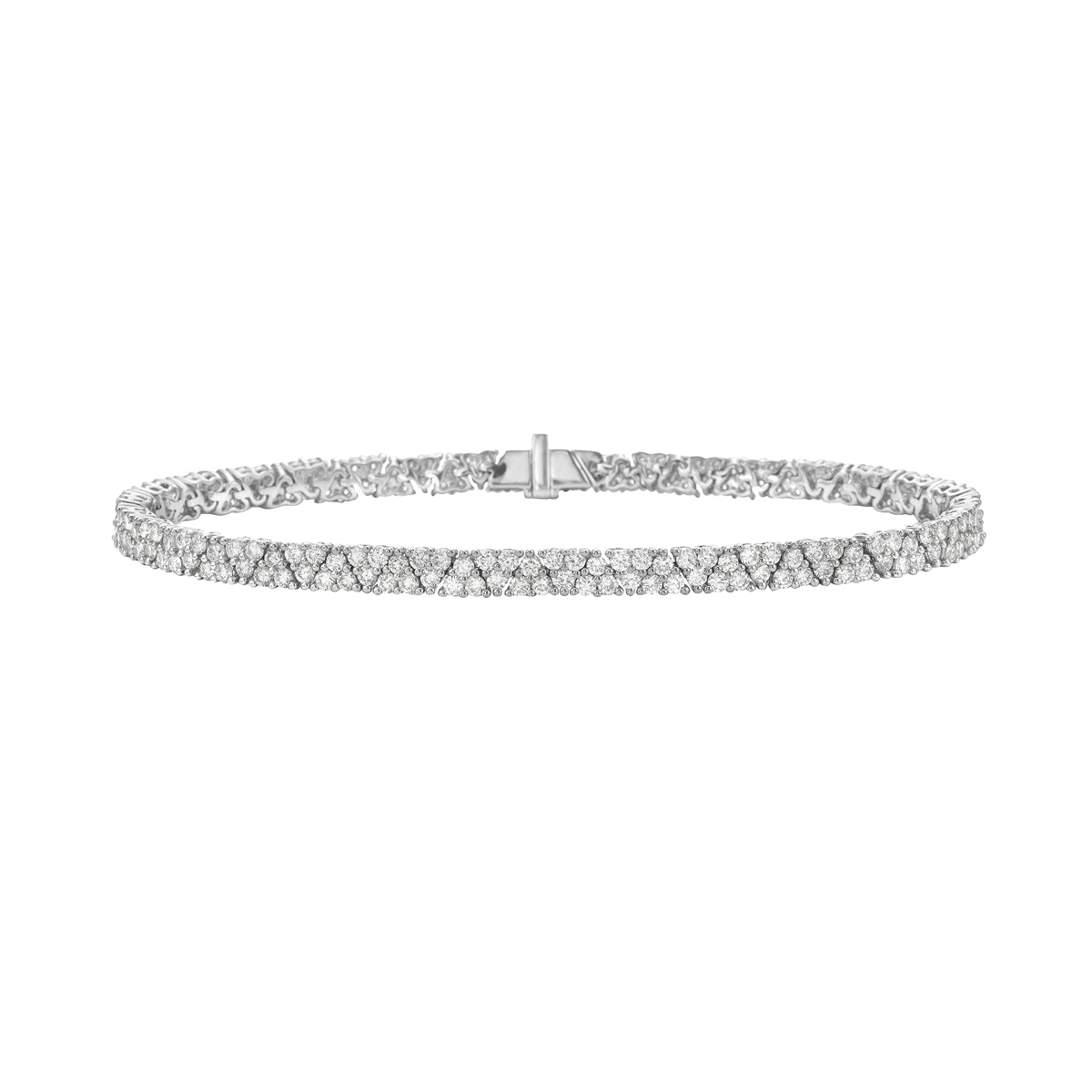 Bracelet 18KW/9.3G 204RD-2.80CT