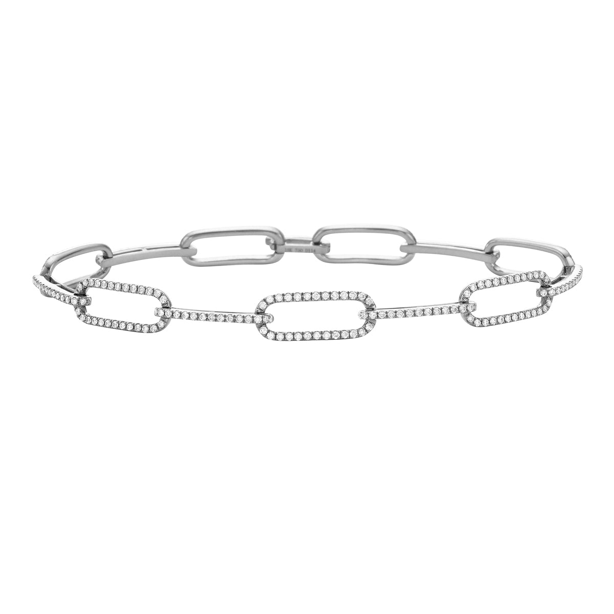 Bracelet 18KY/7.8G 286RD-0.86CT