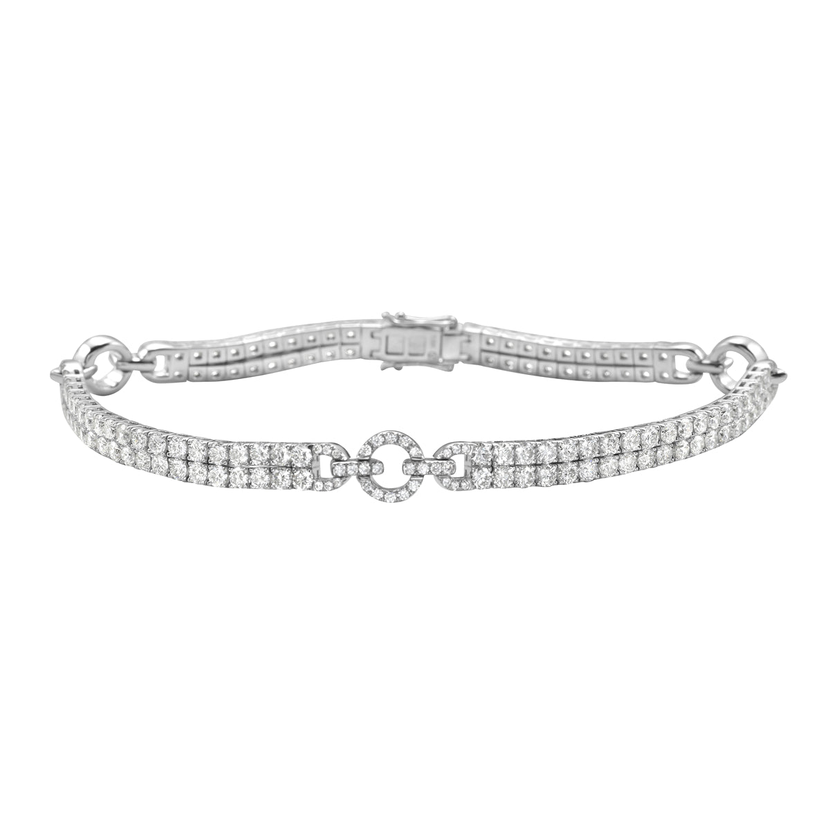 B056123 - Bracelet 18KW/13.8G 218RD-5.31CT