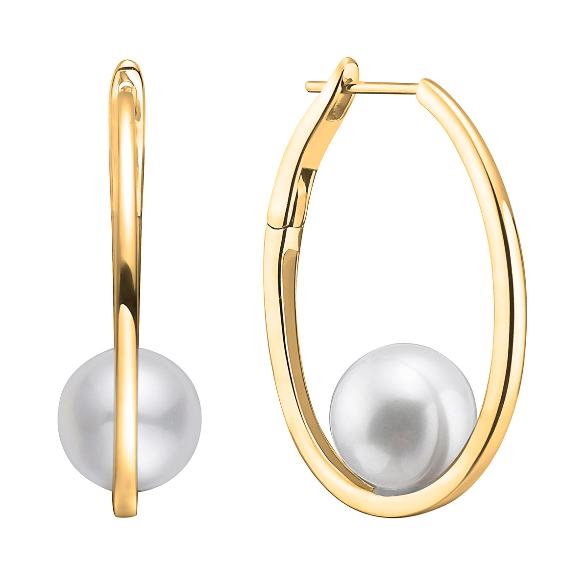 14KY/4.4G WFW Earring 10-11mm