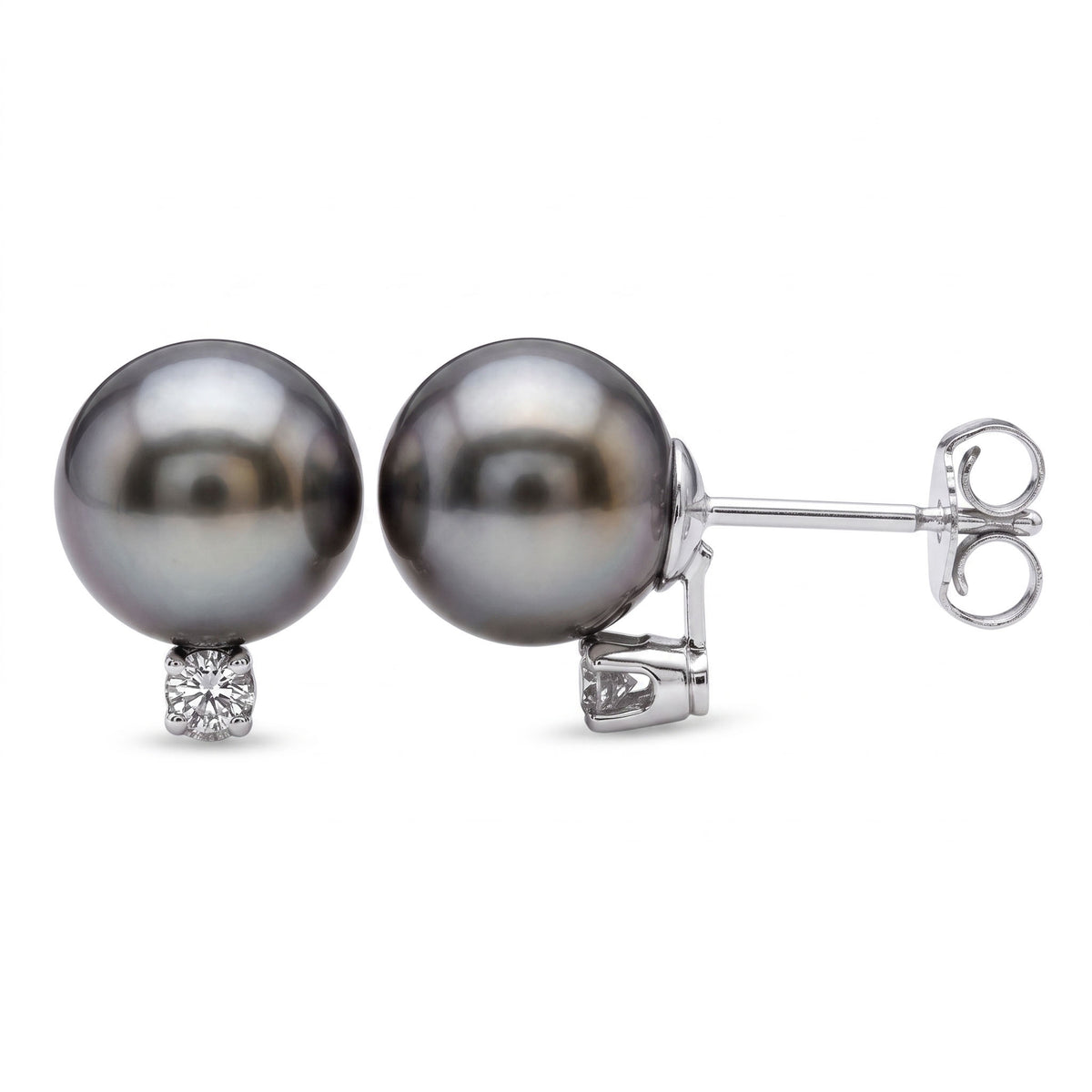 14K White Gold Earrings