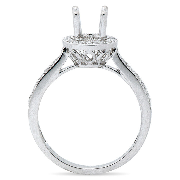 18KW Engagement Ring