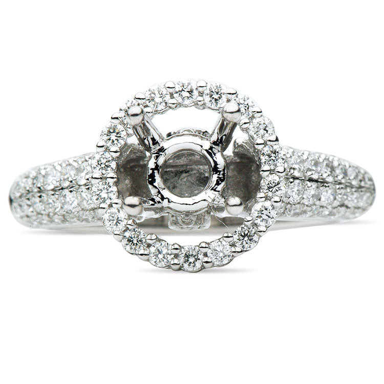 18KW Engagement Ring
