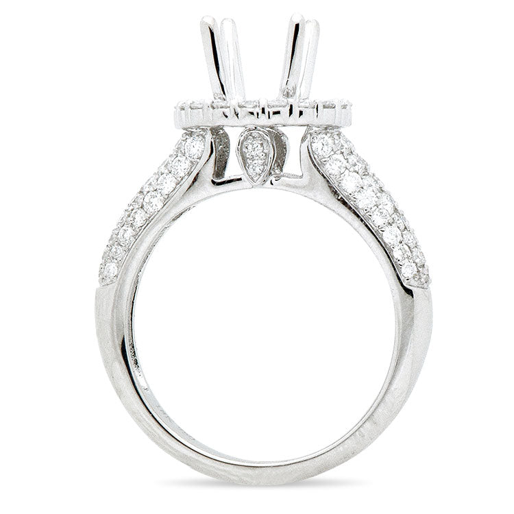 18KW Engagement Ring
