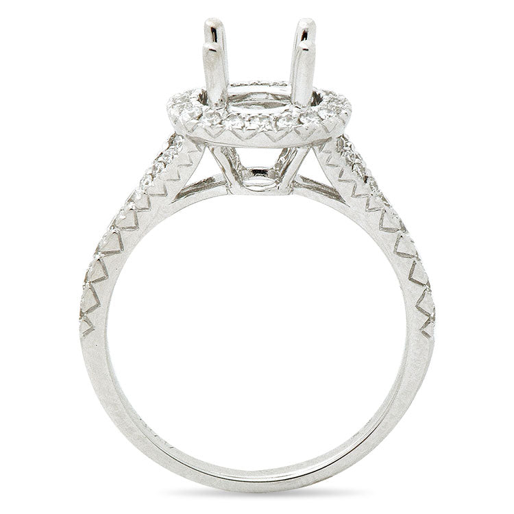 18KW Engagement Ring