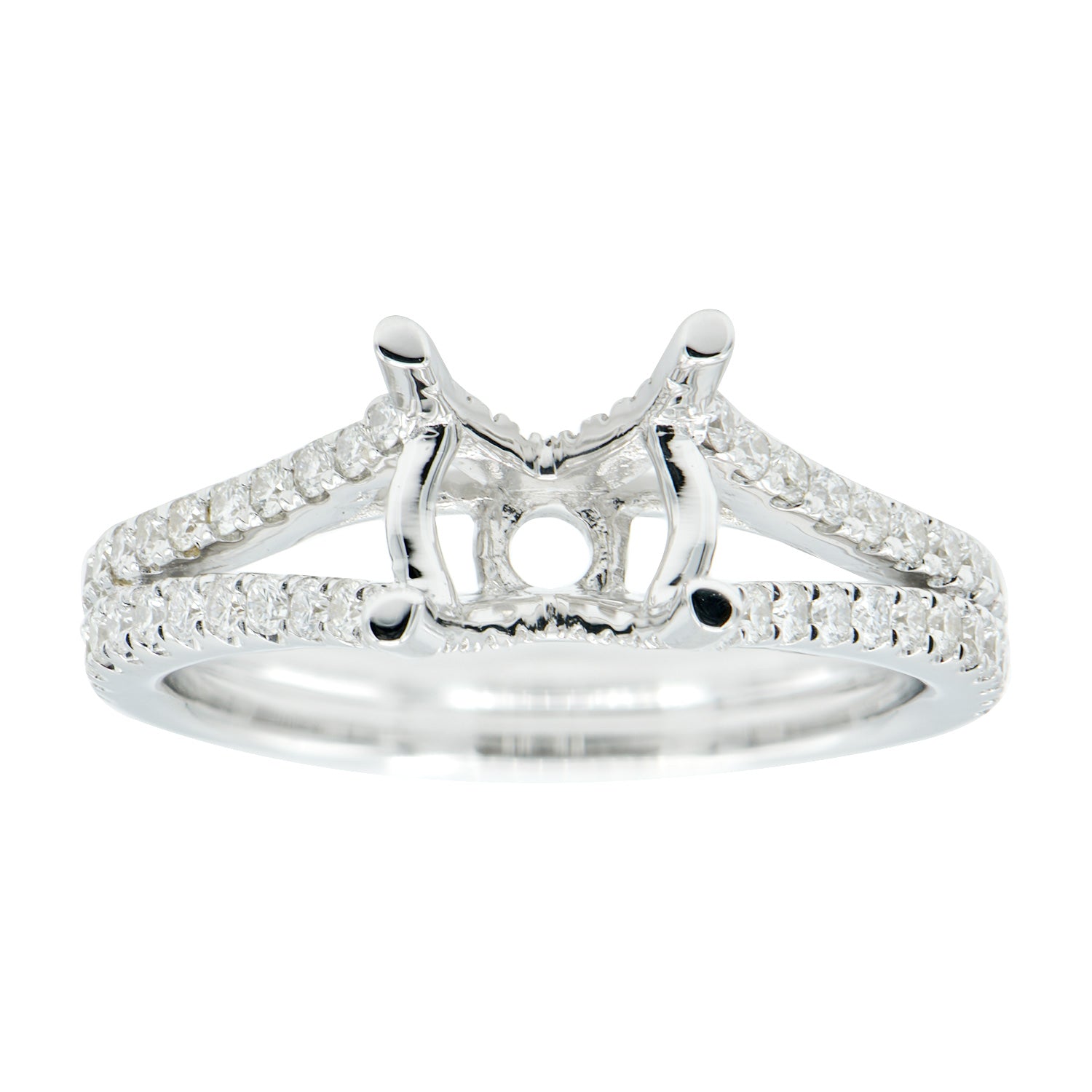 18KW Engagement Ring