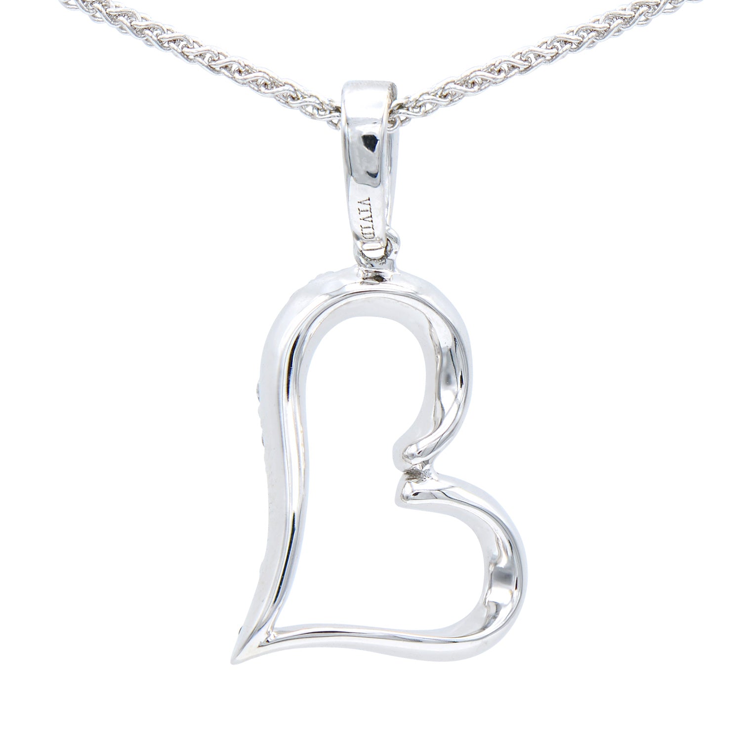 P053456-Y - Pendant 18KY 1.0G 20RD-0.20CT W/CHAIN