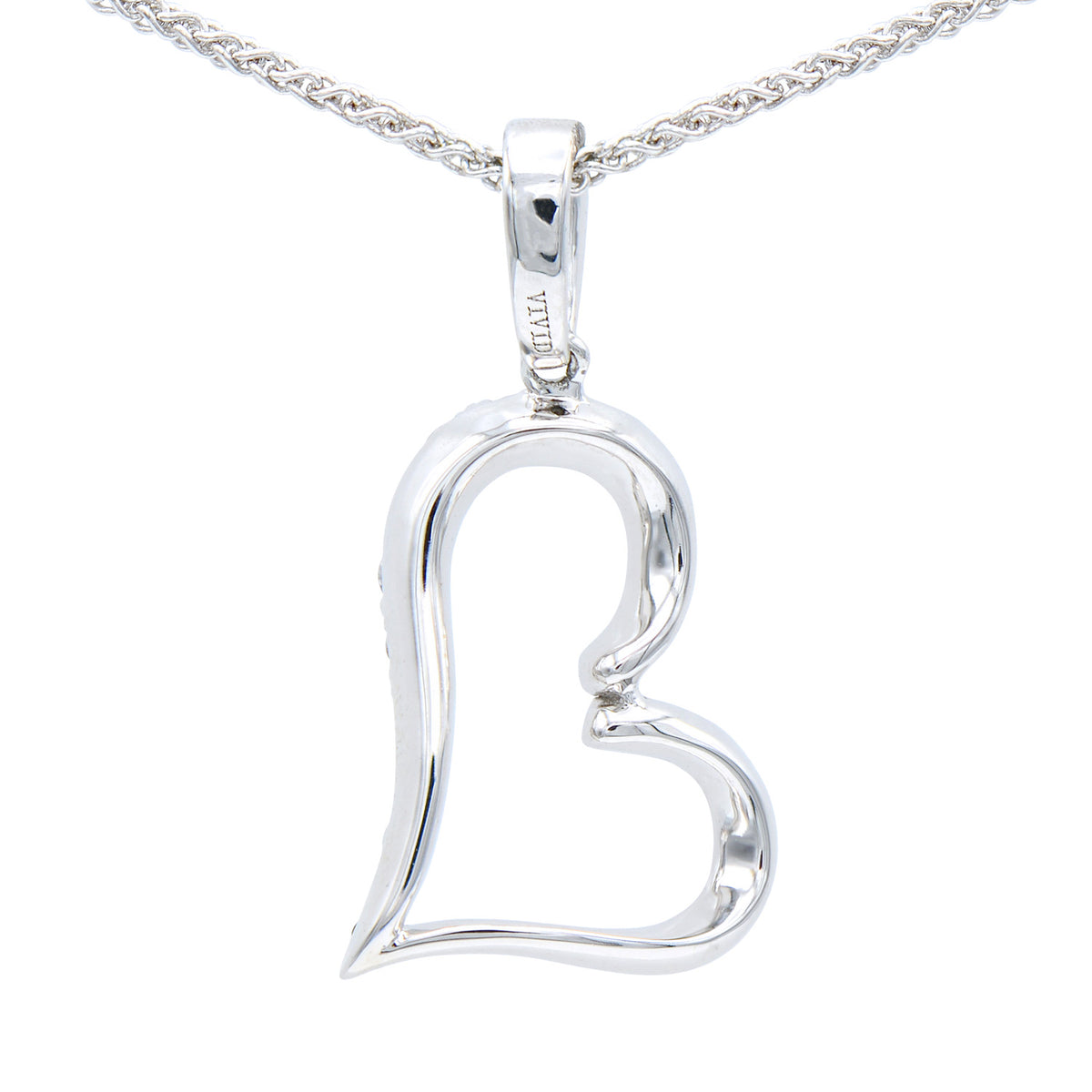18K Yellow Gold Diamond Necklace, 0.2ct