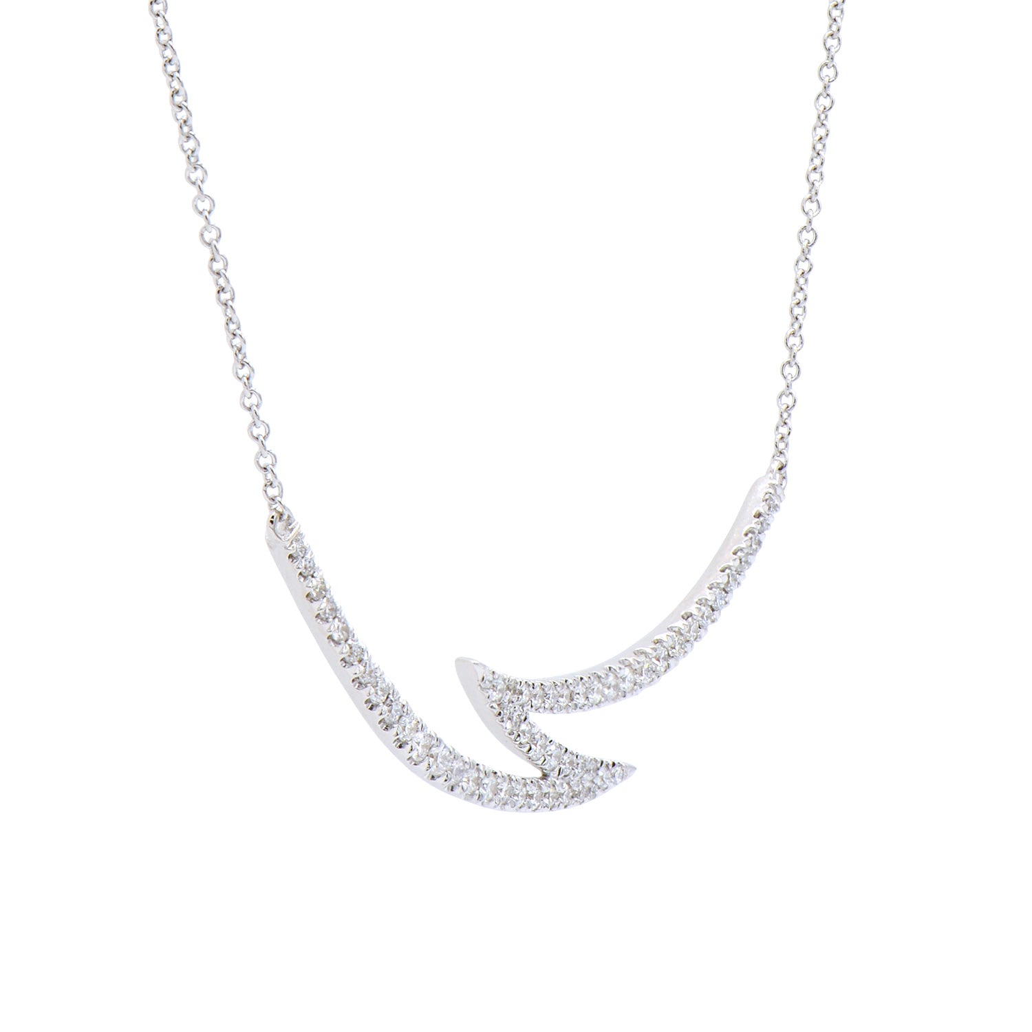 18KY Diamond Pendant
