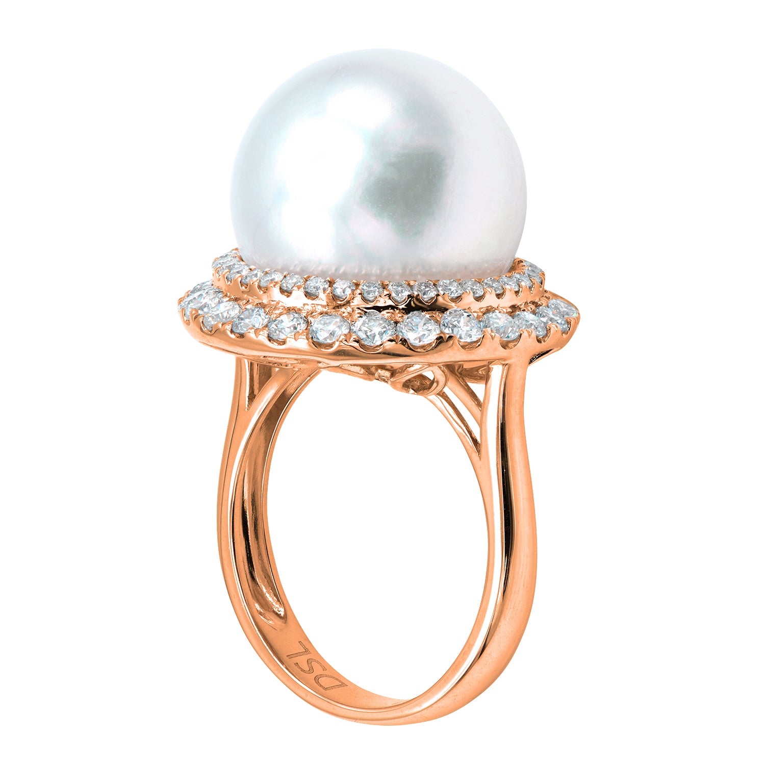 18KR/5.6G S.Sea Ring 62RD-1.16CT 14-15mm