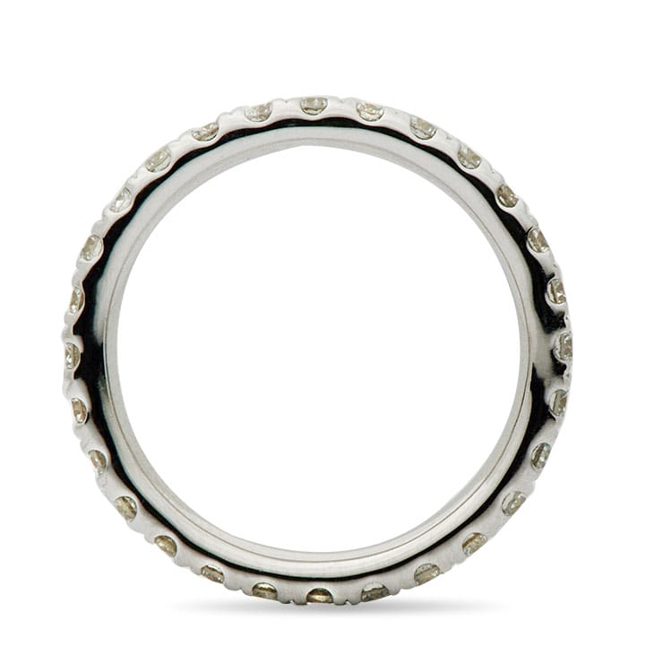 14K White Gold Diamond Ring, 0.50ct