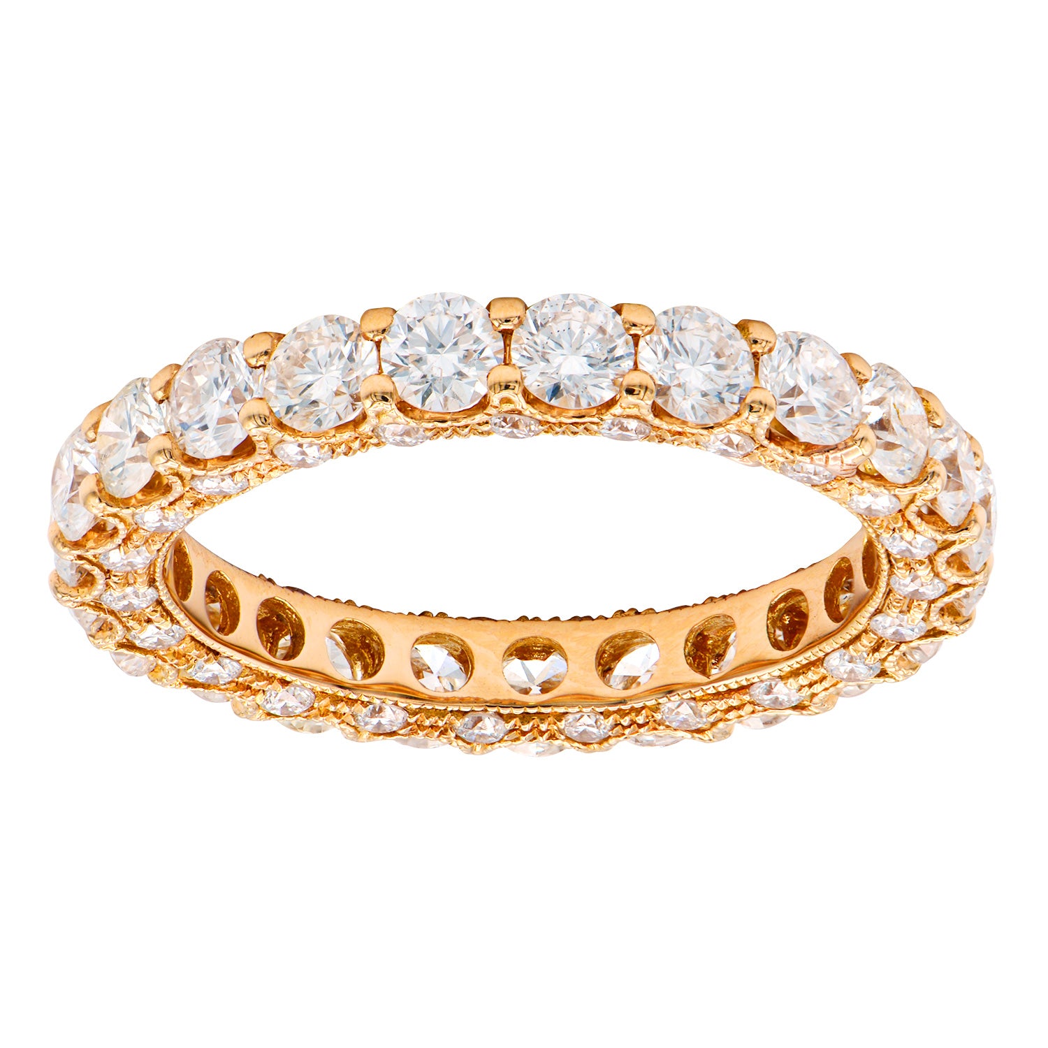 18KR Diamond Band