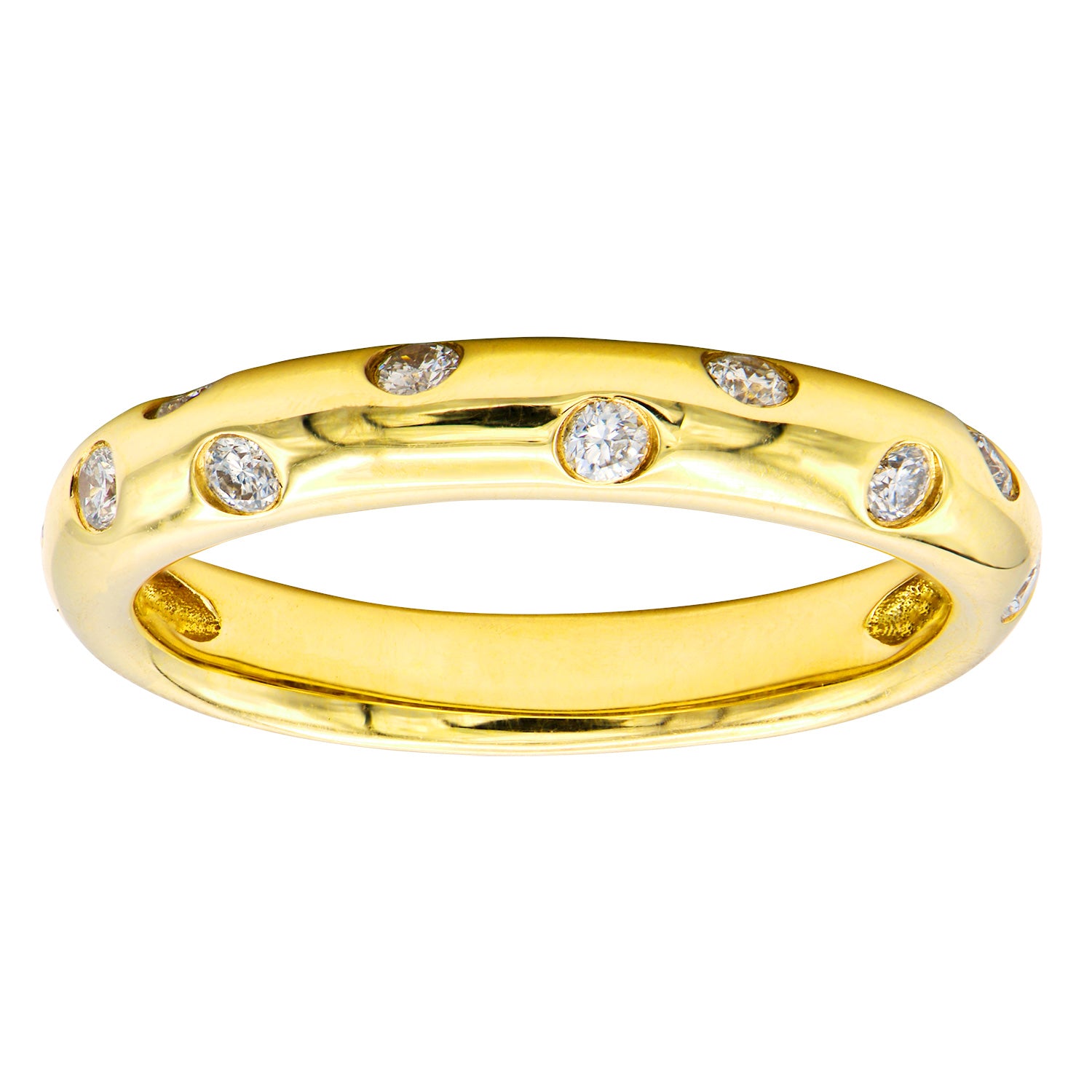 14K Yellow Gold Diamond Ring