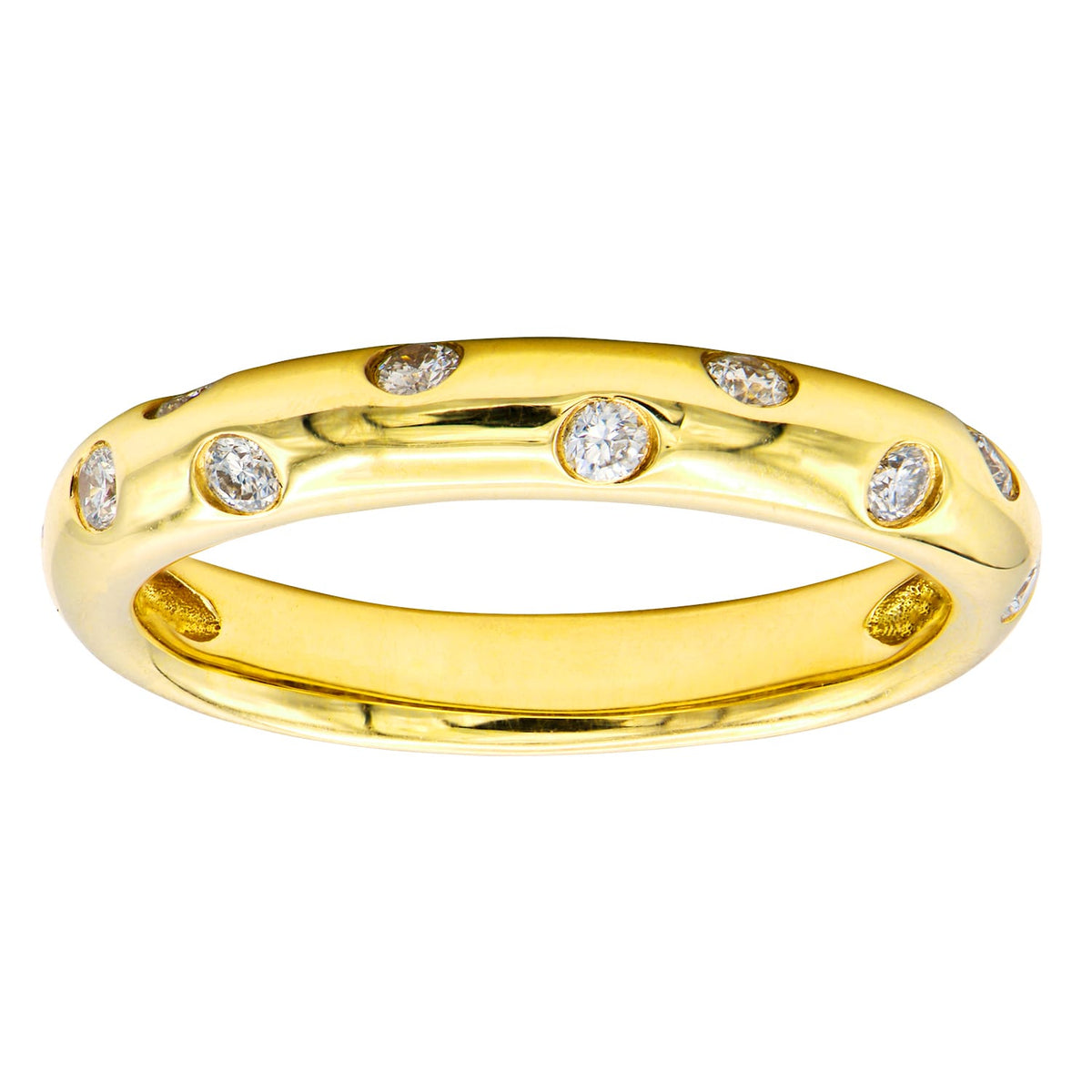 14K Yellow Gold Diamond Ring