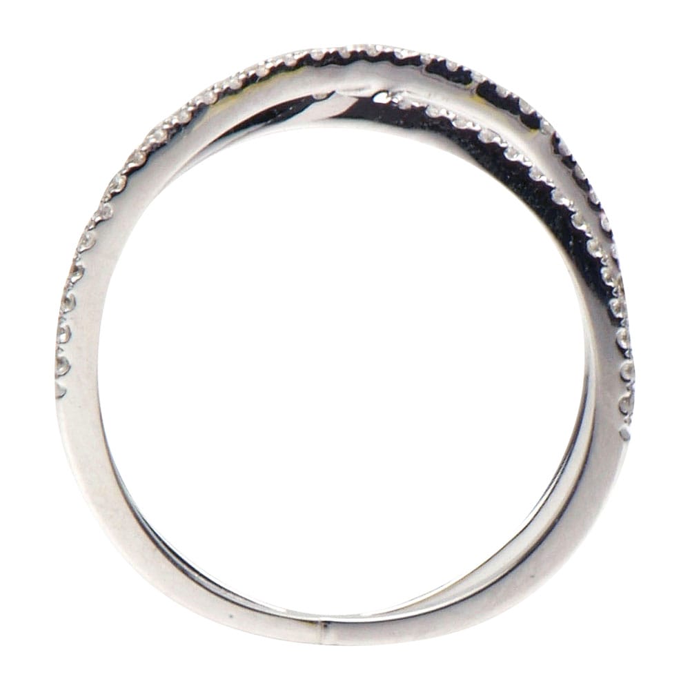 18K Yellow Gold Diamond Ring, 0.43ct