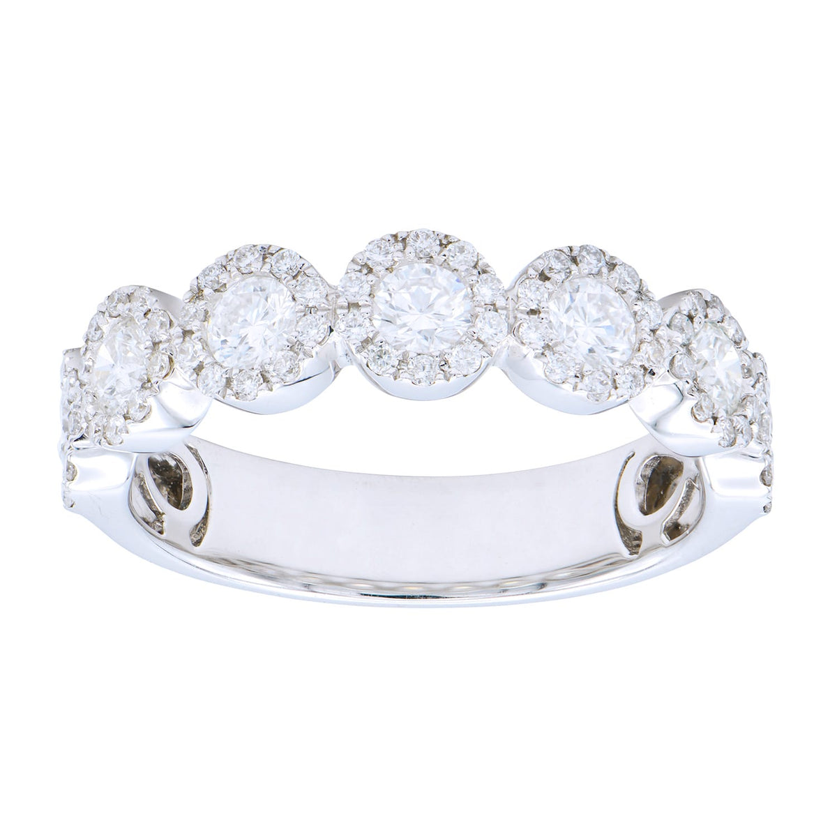 18K White Gold Fashion Diamond Ring, 0.27ct
