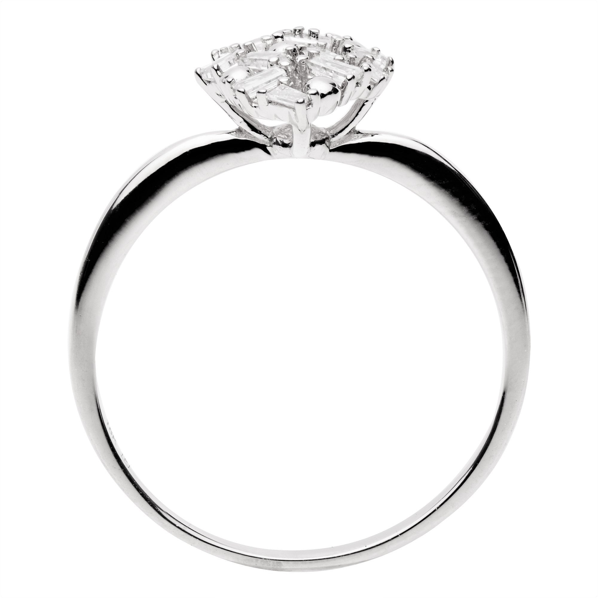 18KW Fashion Diamond Ring