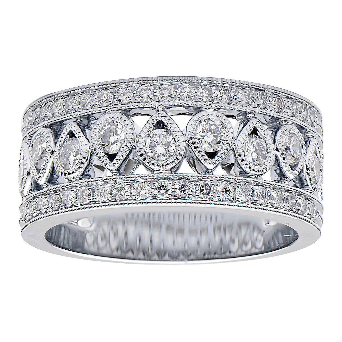 18KW Fashion Diamond Ring