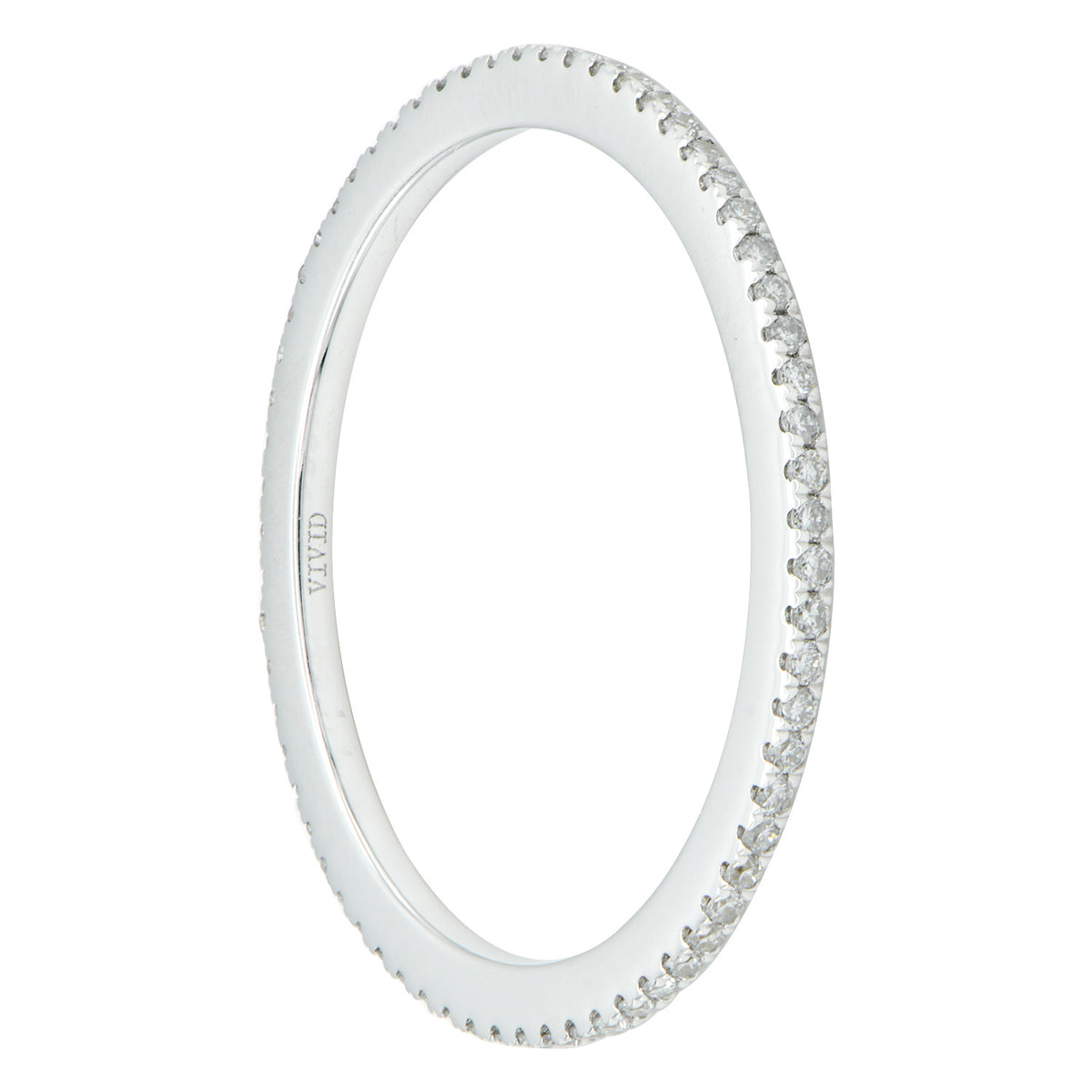 18K Yellow Gold Diamond Band, 0.16ct