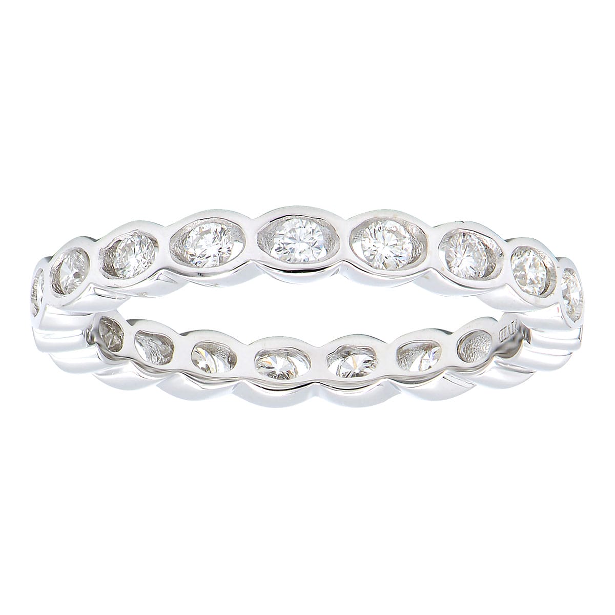 18K White Gold Fashion Diamond Ring, 0.51ct