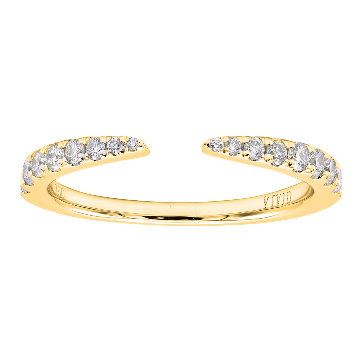 R054295-YG - Ring 18KY/2.1G 16RD-0.29CT