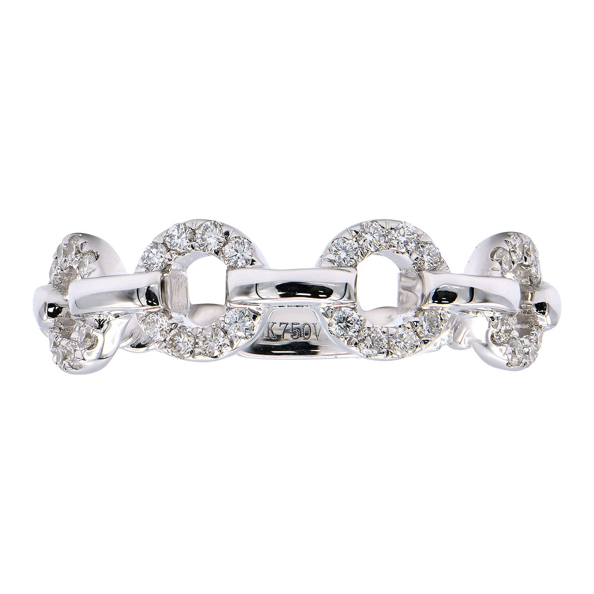 18K White Gold Fashion Diamond Ring, 0.23ct
