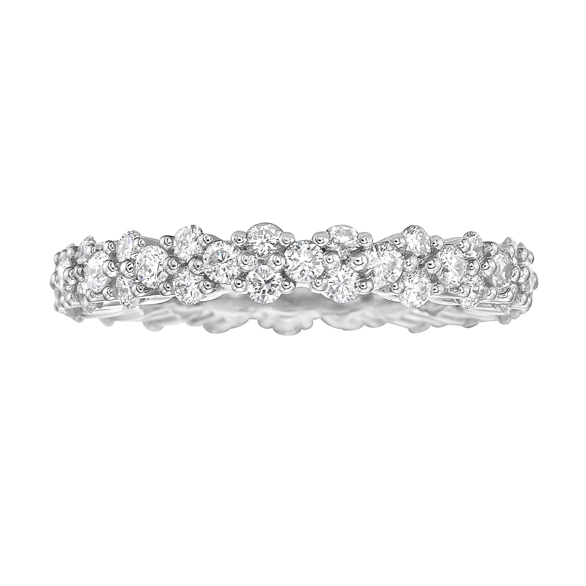 18K White Gold Diamond Ring, 1.27ct