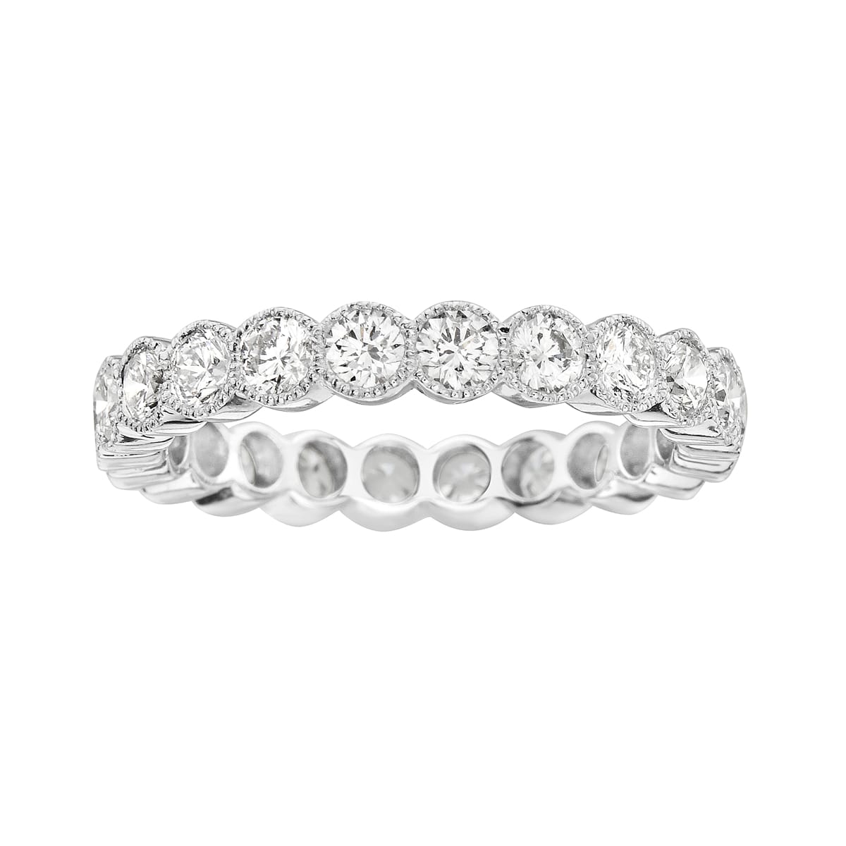 18K White Gold Diamond Ring, 1.89ct