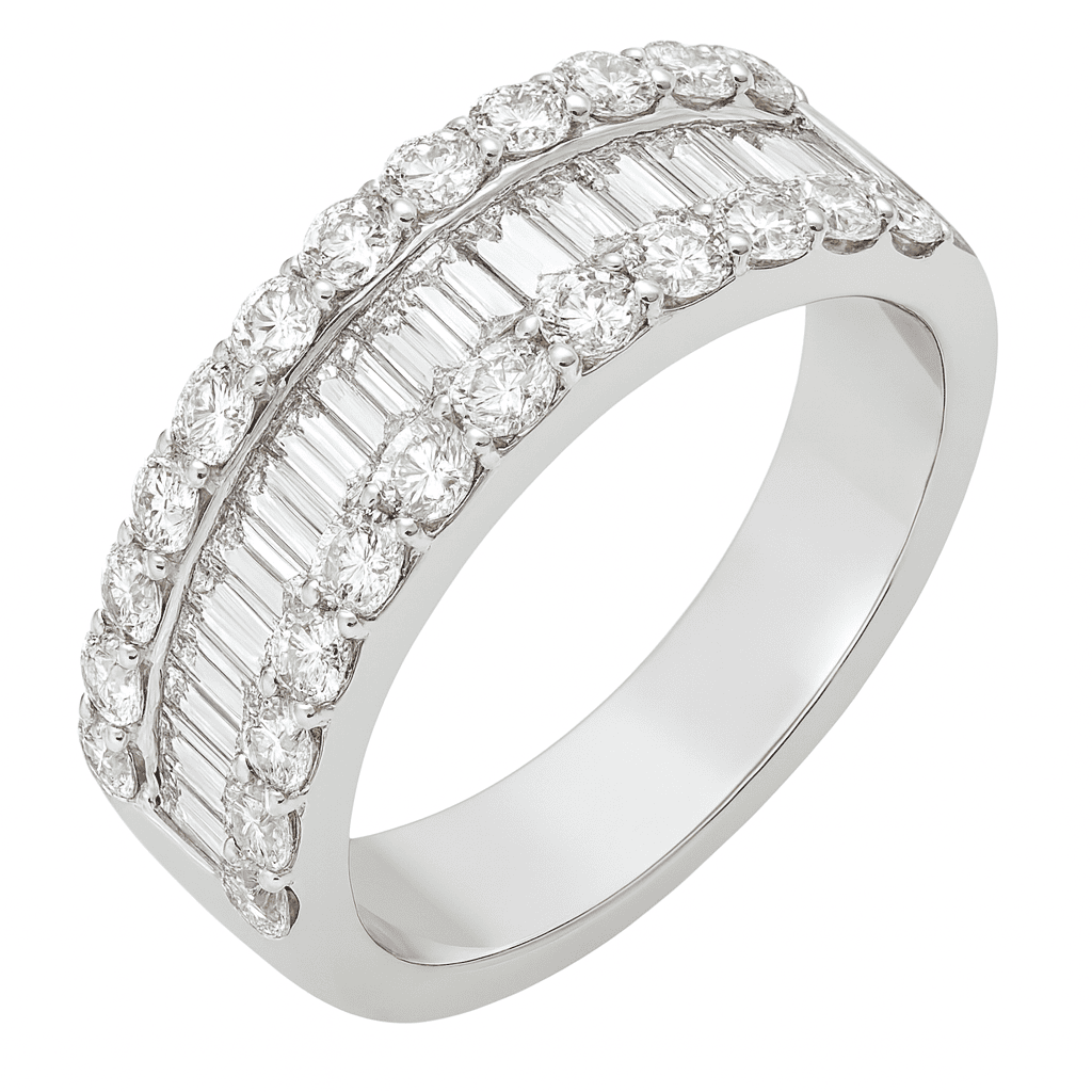 18K White Gold Diamond Ring, 1.81ct
