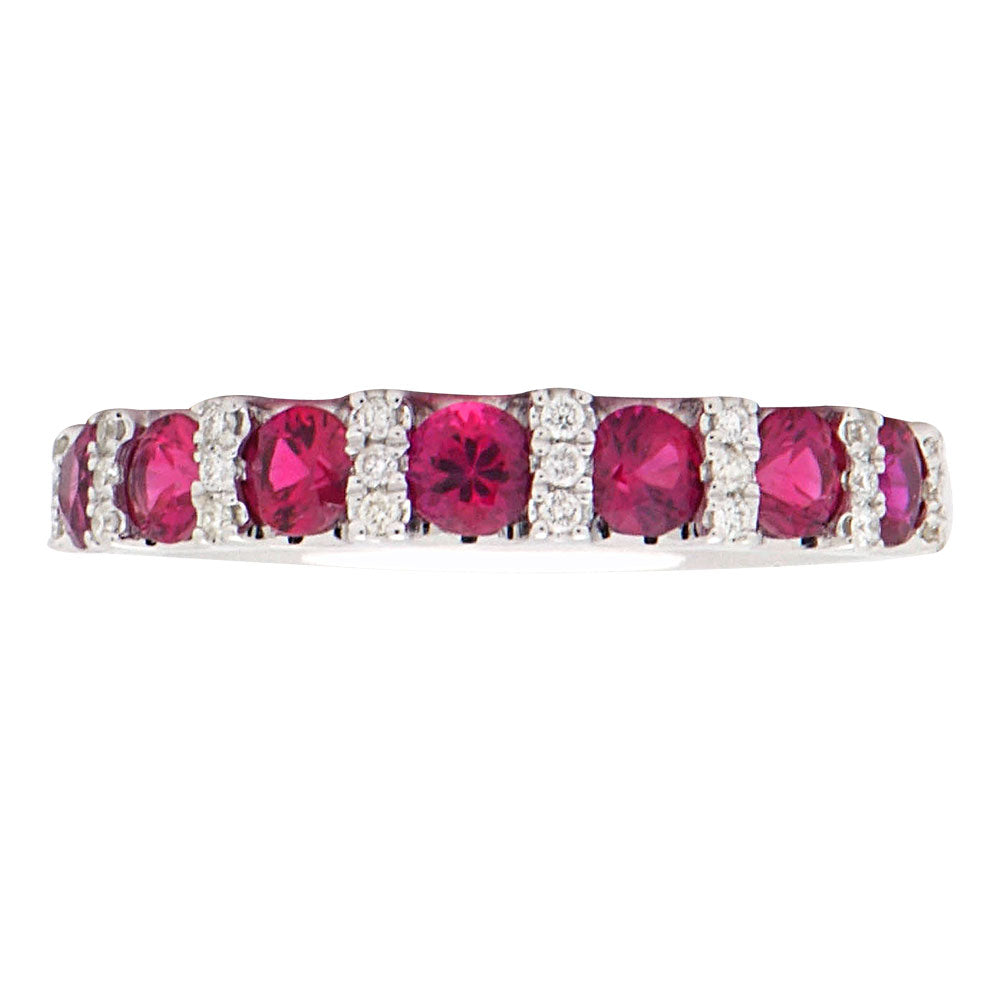 18KW Ruby Ring