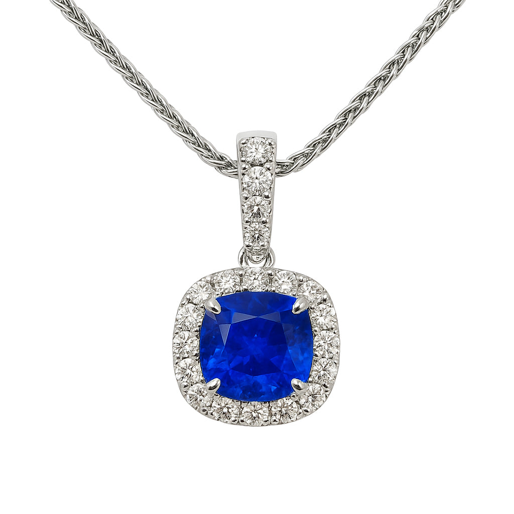 SP055868 - Pendant 18KW/1.4G 1SAPP-1.11CT 20RD-0.22CT