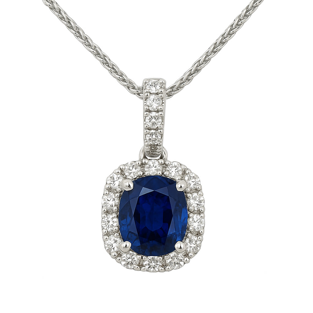 SP055968B - Pendant 18KW/1.7G 1SAPP-0.98CT 20RD-0.36CT