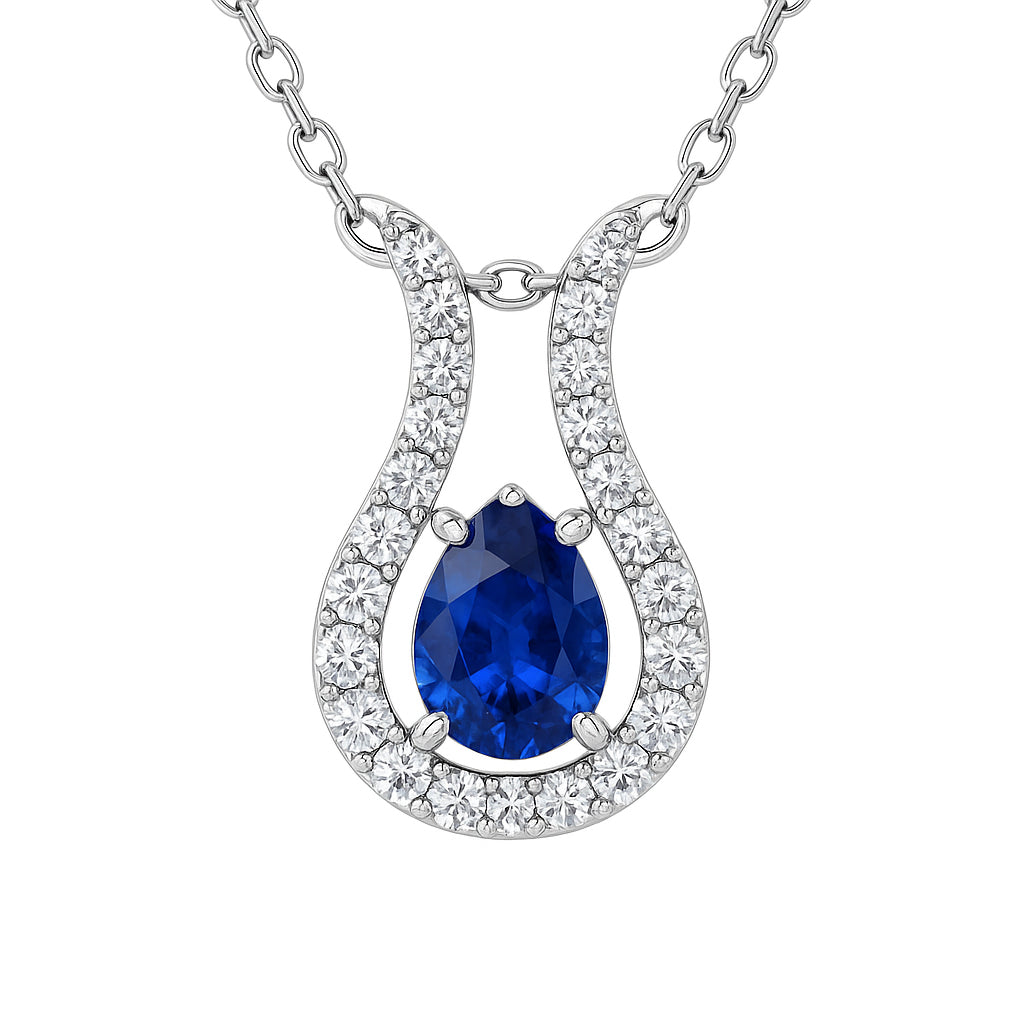 SP055976 - Pendant 18KW/1.6G 1SAPP-0.91CT 27RD-0.25CT