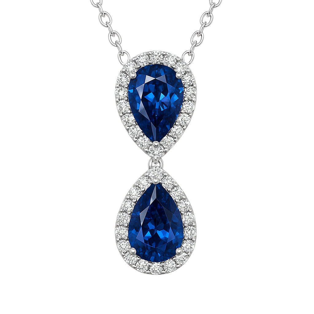 SP056444 - Pendant 18KW/1.9G 2SAPP-4.13CT 35RD-0.53CT