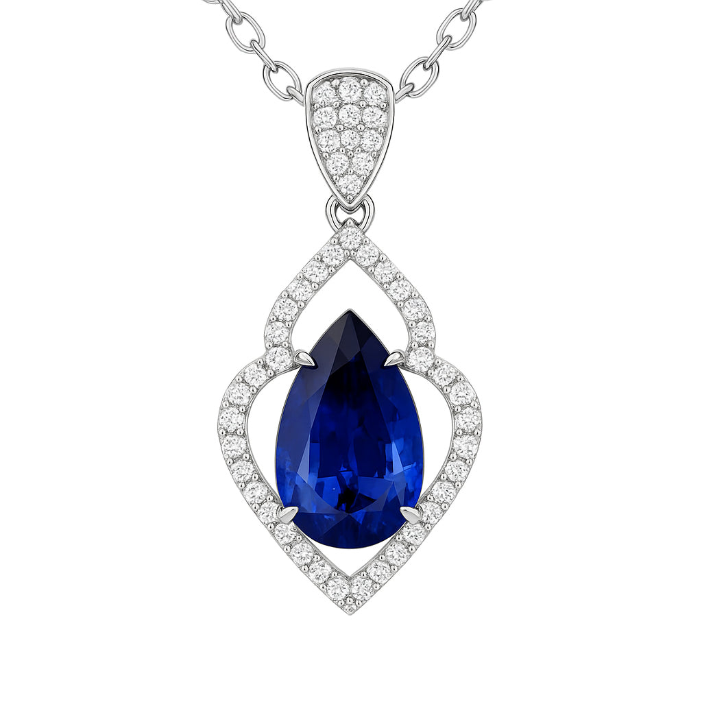 SP056486 - Pendant 18KW/1.6G 1SAPP-2.28CT 40RD-0.24CT