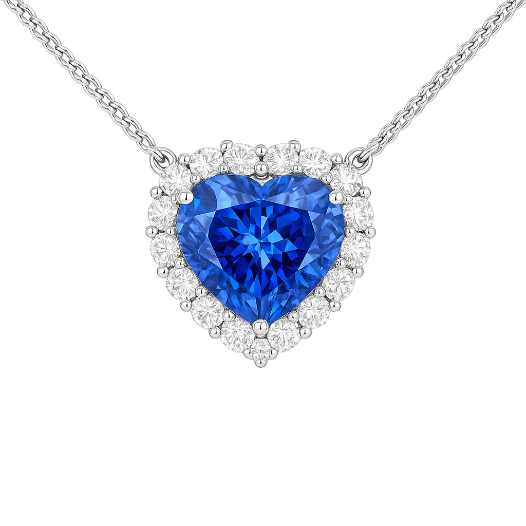 SP056595 - Pendant 18KW/1G 1SAPP-2.35CT 16RD-0.29CT
