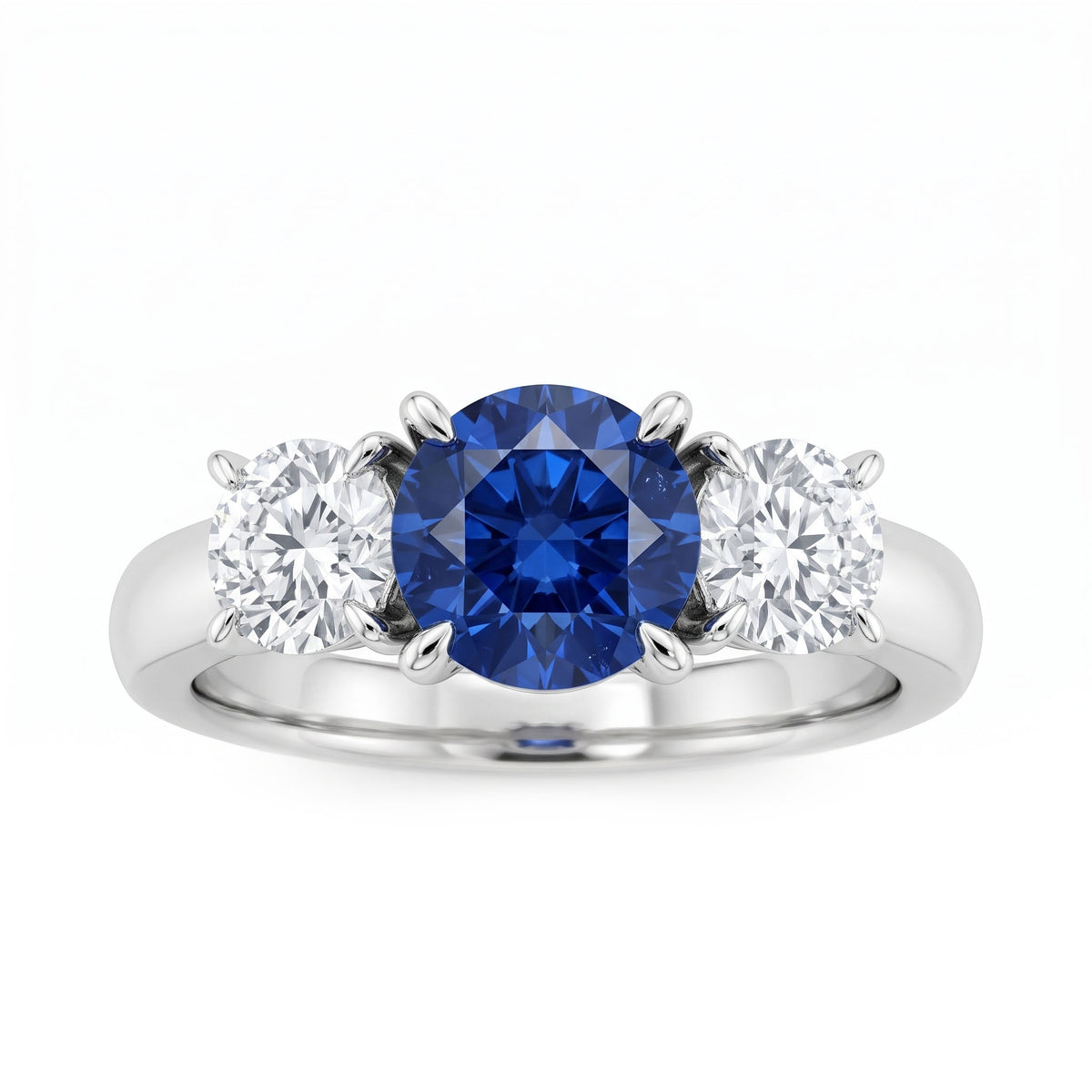 SR057064B - Ring 18KW/3.9G 1SAPP-1.19CT 2RD-0.82CT