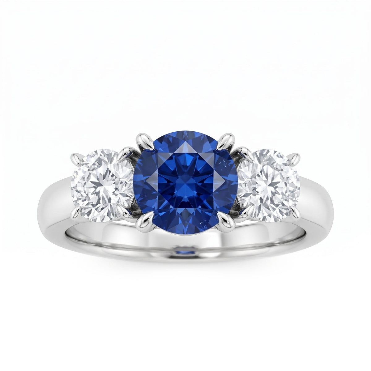 SR057064B - Ring 18KW/3.9G 1SAPP-1.19CT 2RD-0.82CT