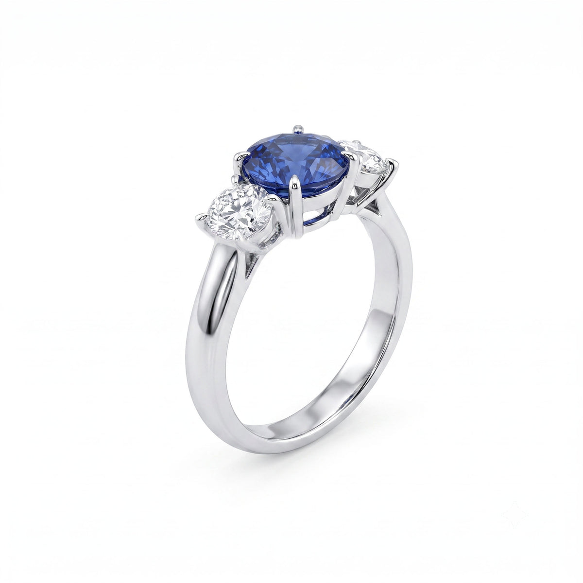 SR057064B - Ring 18KW/3.9G 1SAPP-1.19CT 2RD-0.82CT