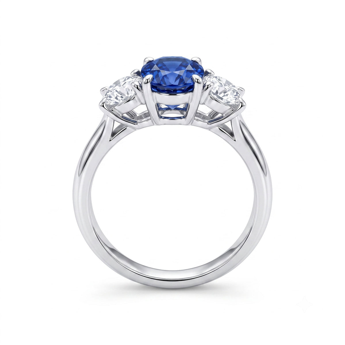 SR057064B - Ring 18KW/3.9G 1SAPP-1.19CT 2RD-0.82CT