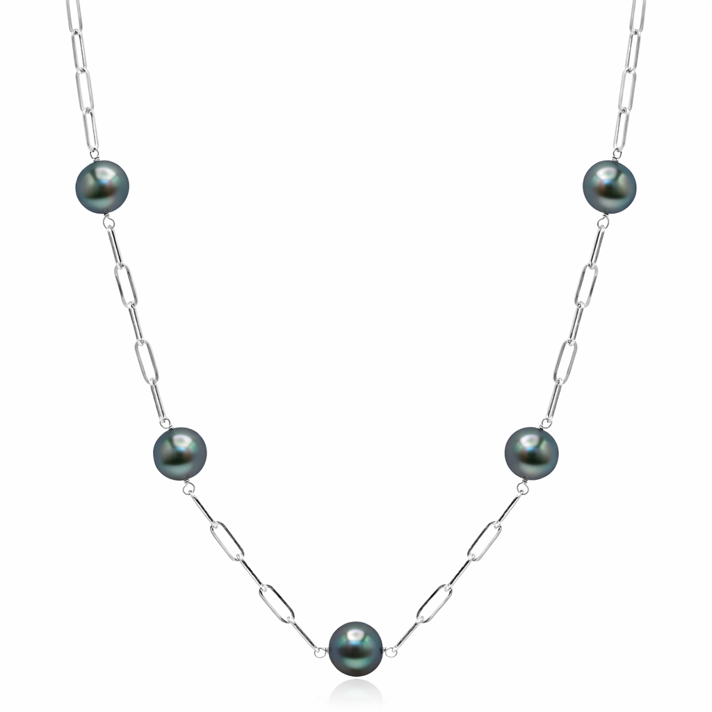 14K White Gold South Sea Pearl Necklace